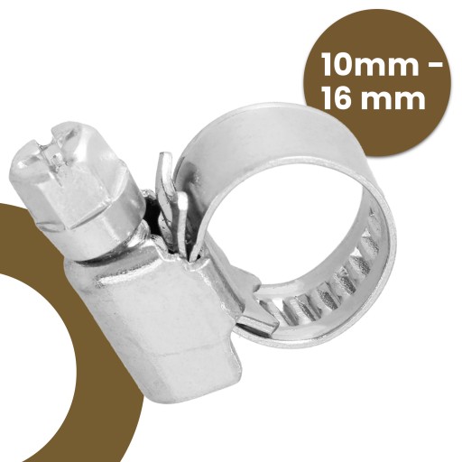 Skrutková svorka CLAMP CLAMP 10-16 mm Kov Oceľ TWISTED CLAMP