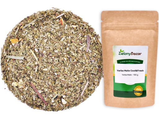 Vynikajúci YERBA MATE COOL&FRESH - 100g