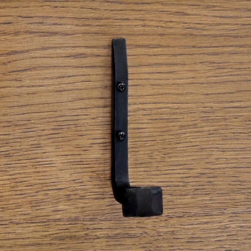 Nábytkový vešiak Háčik na šaty 100mm ČIERNY NAIL