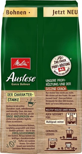 Zrnková káva Melitta AUSLESE 500gr