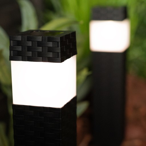 Solárna záhradná lampa LED POST Outdoor Ground Spike