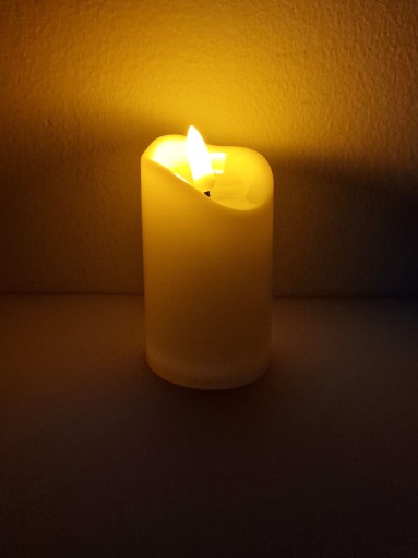 LED sviečka Vložka Sviečka na batérie 9,5 cm