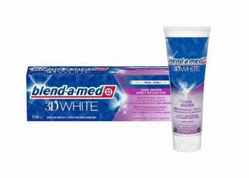 BLENNAMED Pasta 3D Biela studená voda 75ml