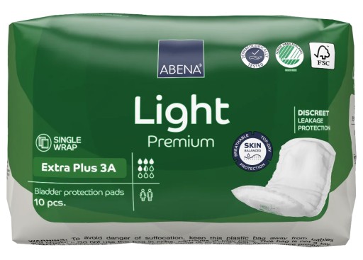 Urologické inkontinenčné vložky pre ženy Abena Light Extra Plus