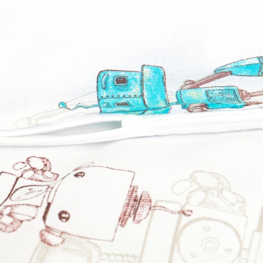 Obliečka na vankúšik 40x60 cm pre vlastnoručne vyrobené dieťa