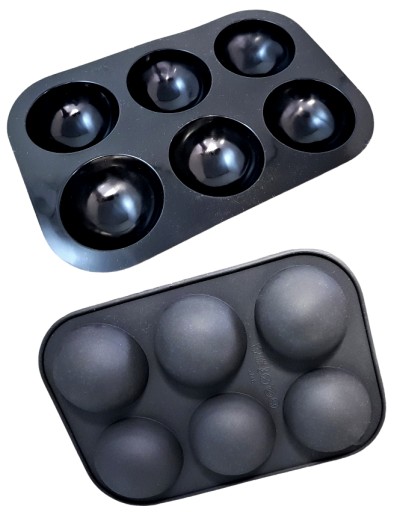 SILIKÓNOVÁ FORMA NA PEČENIE, POLOGÚLE M