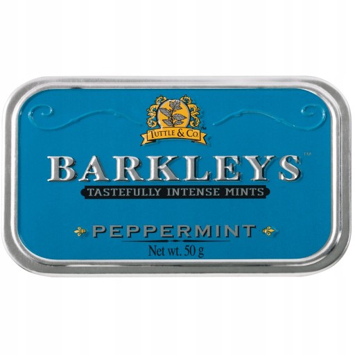 Barkleys Peppermints Pastilky 50g Z USA
