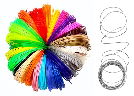 NÁPLNE 3D PERÁ PRE DETI PLA FILAMENT 3D PERÁ 60 M ŠTARTOVACÍ SADA