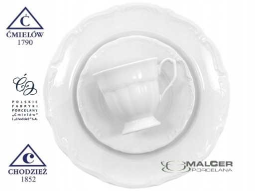 C000 ŠÁLKA 25 BIELY PORCELÁN MÁRIA TEREZA 1