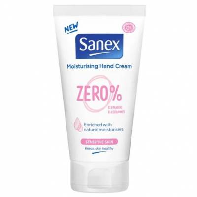 Krém na ruky Sanex Zero% Sensitive 75 ml