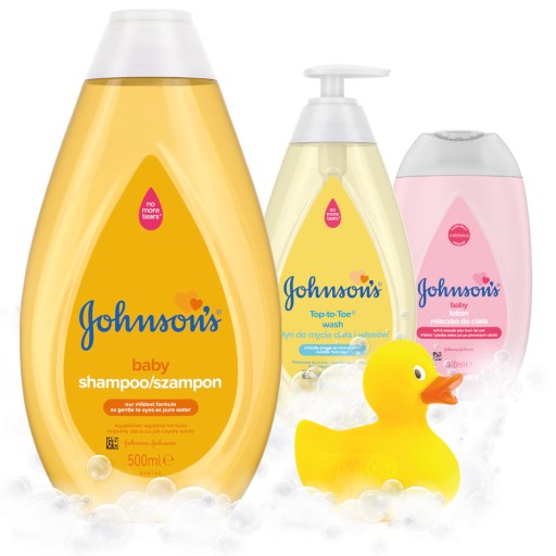 JOHNSON'S Baby Gold Shampoo detský šampón na vlasy 500ml