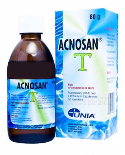 ACNOSAN T Tekutina na použitie na pokožku 80 g