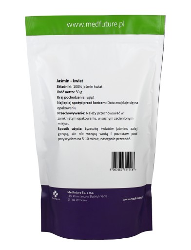 Sušený kvet jazmínu Upokojujúci, analgetický a relaxačný nálev 50 g