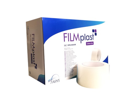 Nalepte fóliu FILMPLAST na rolku bez dresingu 2,5 x 5 cm OBRYS