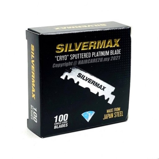 Platinové žiletky Silvermax 100 Single Edge 100 ks