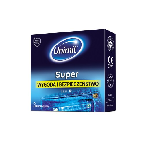 Unimil Super kondómy 3 ks.