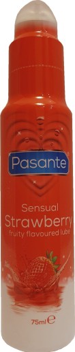 PASANTE STRAWBERRY LUBE Intímny gél s jahodovou príchuťou 75 ml na vodnej báze