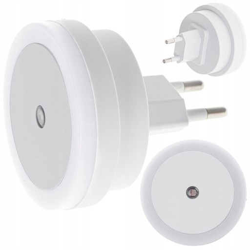 LED nočná lampa SO SNÍMAČOM KONTAKT 1W