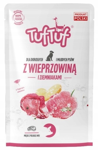 TUF krmivo TUF Kapsička pre psov MIX Príchute 12x100g