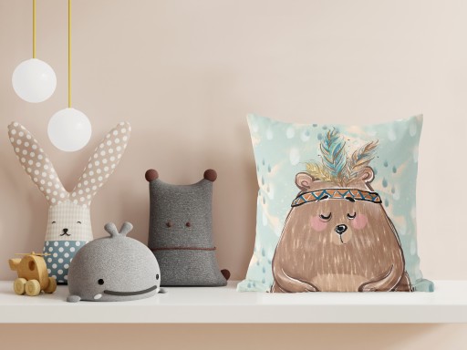 Obliečka na vankúš BEAR 45CM VEĽKÝ vankúš