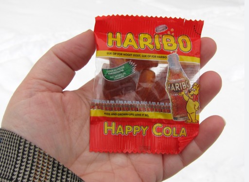 Haribo Happy Cola Mini Pack 10 ks x 10 g želé fazuľky z Nemecka DARČEKOVÉ balenie