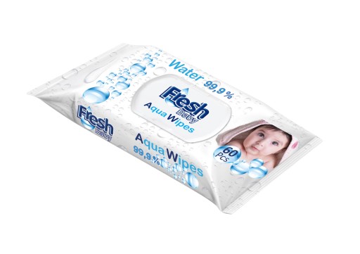 Aqua obrúsky 99,9% voda 60 ks