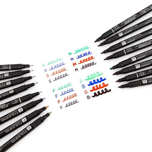 FILM PEN M 1,0 mm Popisovač čierne vodotesné značkovacie pero RYSTOR