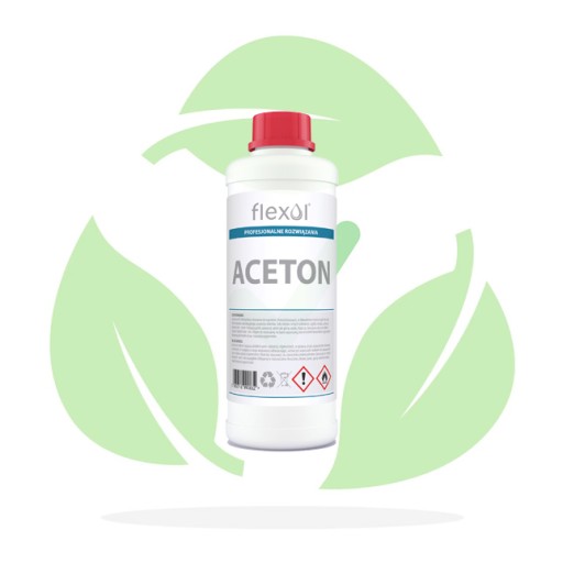 ROZPÚŠŤADLO Technický acetón 0,5L FLEXOL + handrička