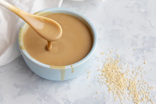TAHINI pasta 500g - maslo, sezam / BIOSWENA