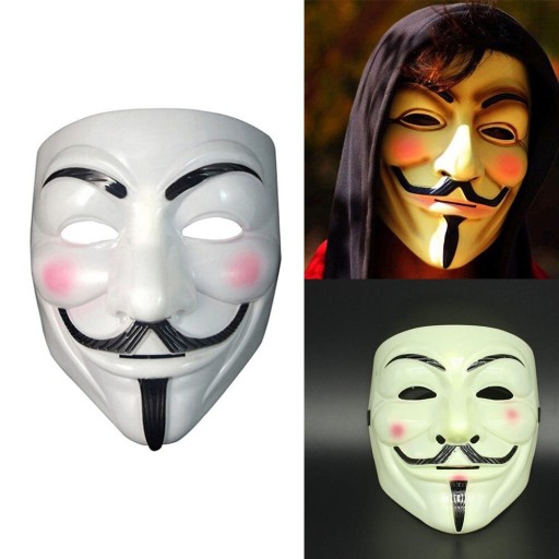 ANONYMNÁ VENDETTA MASKA STOP ACTA KARNEVAL