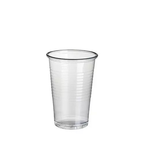 HRNČEK TRANSPARENT REUSE plastové poháre 200ml 100 ks