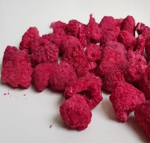 Mrazom sušené maliny celé ovocie 20g