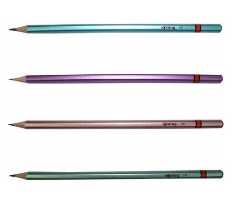 Drevená ceruzka Metallic HB mix farba ROTRING