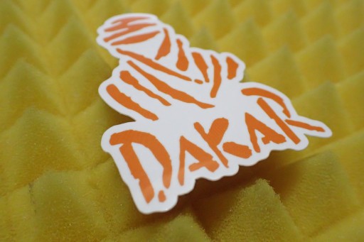 NÁLEPKA DAKAR NÁLEPKA 5,4 x 7,2 cm