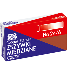 Veľké 24/6 medené svorky