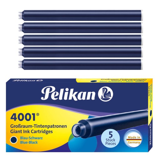 Atramentové náplne 4001 long GTP/5 grain PELIKAN