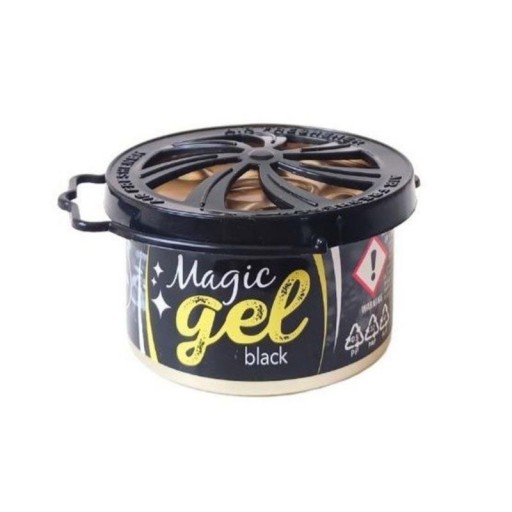VÔŇA DO AUTA AROMA CAR MAGIC GEL BLACK PÁNSKY PARFÉMOVÝ GÉL KAZEŇA
