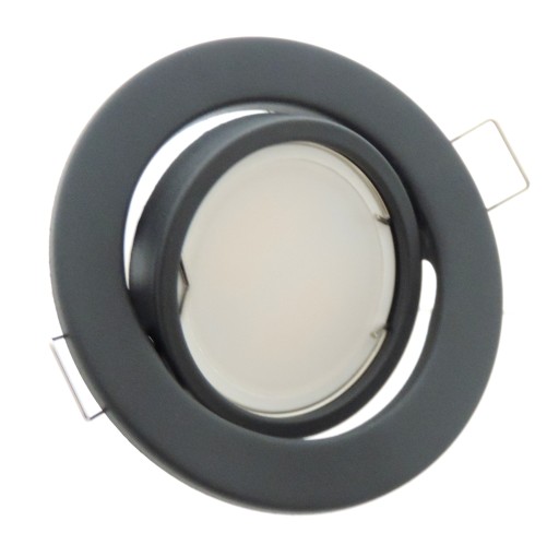 POHYBLIVÉ SVIETIDLO GRAFIT + GU10 LED 1W