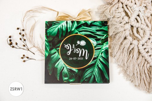 Svadobné oznámenia na svadbu monstera wedding ZSRW 1