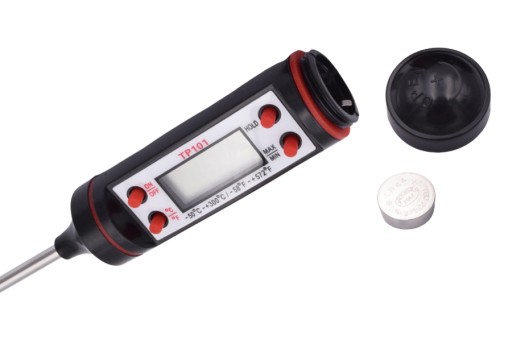 LCD KUCHYNSKÝ TEPLOMER SONDA NA MÄSO VÍNO