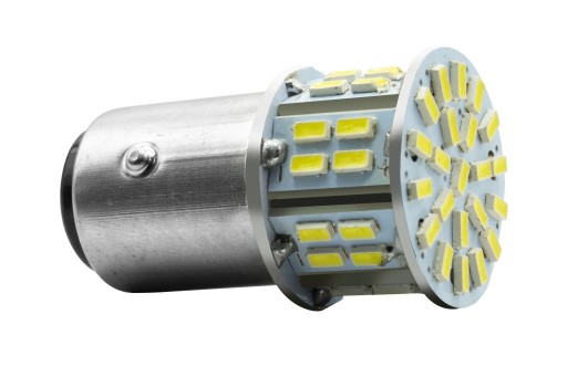 Žiarovka P21/5W 1157 BAY15D LED 50xSMD Biela Sada 2 ks.