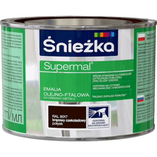 ŚNIEŻKA SUPERMÁLNA OLEJOVO-FTALOVÁ ČOKOLÁDA 0,4L