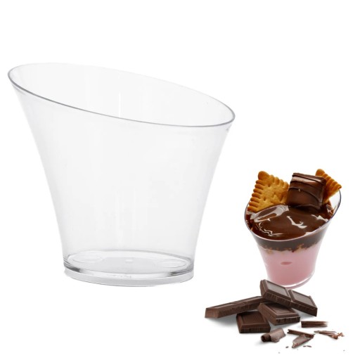 Nádoba na občerstvenie Fingerfood 65 ml oválna 16 ks.