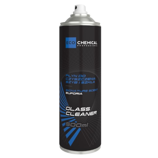 ČISTIČ SKLA AEROSOL 500ml EKOCHEMICKÝ NA OKNÁ A TEKUTINY NA ČISTENIE SKLA