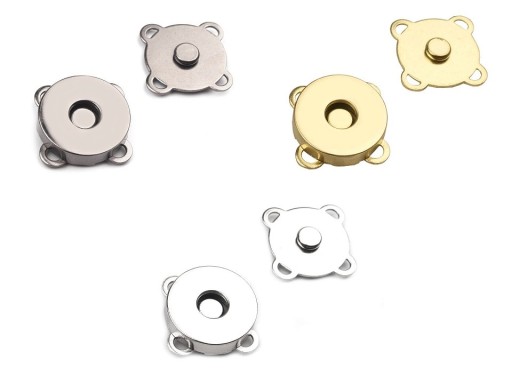 Magnetická spona 18mm čierny nikel