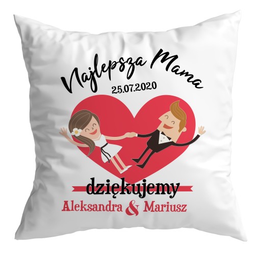 VANKÚŠ ďakovný darček ku SVADBE RODIČOV