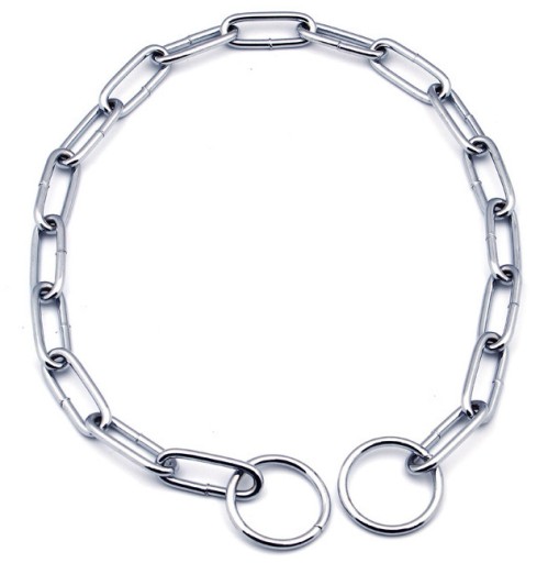 PSA CHOKER SILNÝ BEHAVIORÁLNY ROCK GOLIER, NASÚVACÍ SVORKA 70cm XL