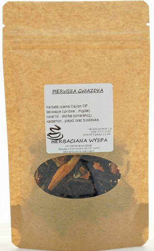 FIRST STAR 50 g čierny čaj vianočný