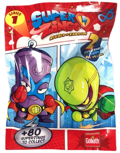 SUPER ZINGS SÉRIA 1 2 BALENIE TAŠKA NA PREKVAPENIE 2 POSTAVKY