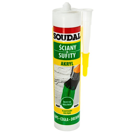 SOUDAL biely akryl 280 ml
